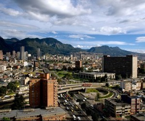 Panoramic view of Bogotá. Courtesy of IDT. Photo by Germán Montes